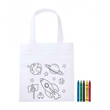 Mosby Colouring Shopping Bag
