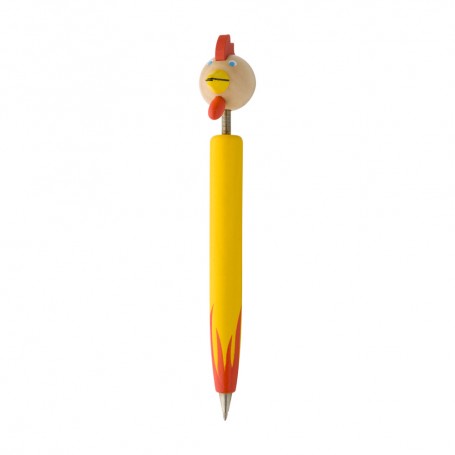 Zoom Wooden Ballpoint Pen, Rooster