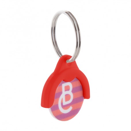 Token Trolley Coin Keyring