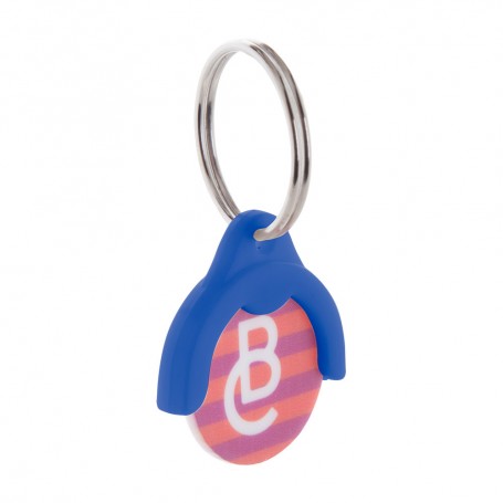 Token Schlüsselanhänger mit Einkaufswagen-Chip