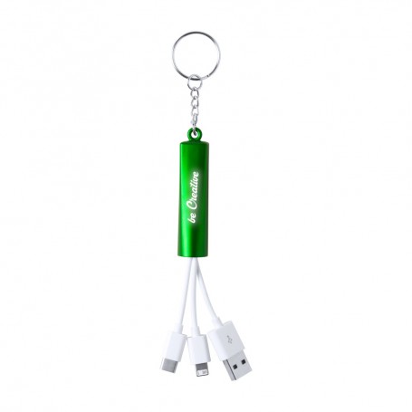 Zaref keyring USB charger cable