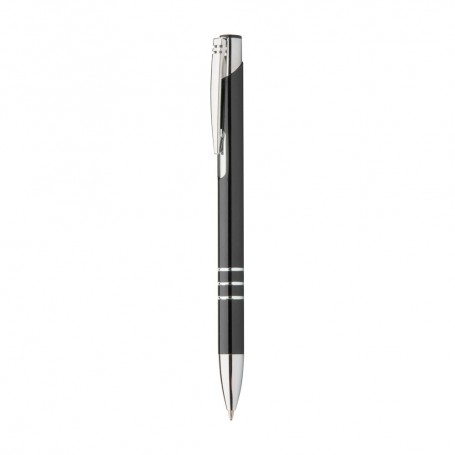 Channel Black ballpoint pen