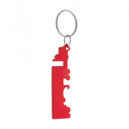Peterby bottle opener keyring