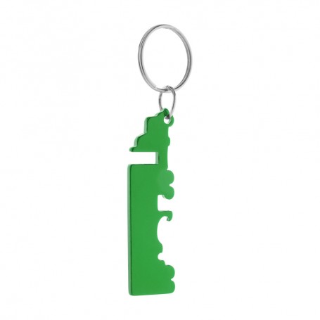 Peterby bottle opener keyring