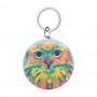 KeyBadge Maxi pin button keyring