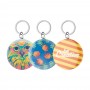 KeyBadge Maxi pin button keyring