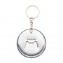KeyBadge Bottle Button-Schlüsselanhänger