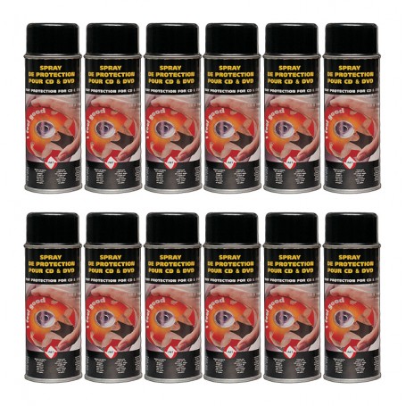 CD/DVD Protection Spray, Box of 12