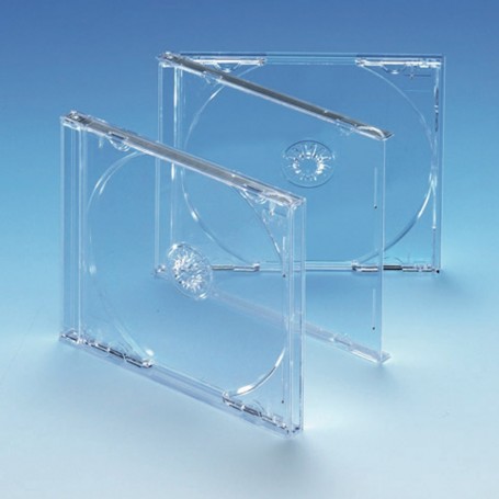 Jewel Case, Clear Tray, 25 pcs.