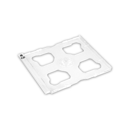Transparentes Tray für dünne Doppelbox, 42 Stk.