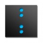 SHOWCASE 007 DOT 4, Black, 100 pcs.
