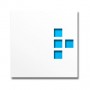SHOWCASE 010 SQUARE 4, White, 25 pcs.