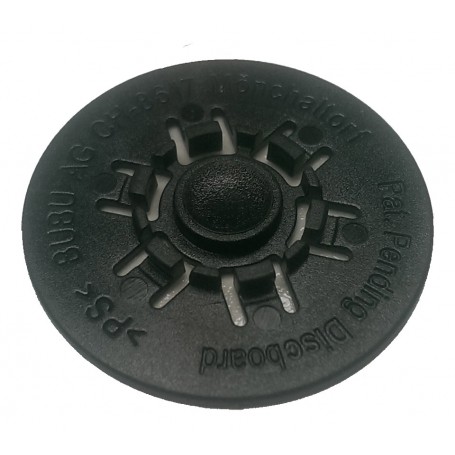 CD Discboard Black, Selfadhesive, 100 pcs.