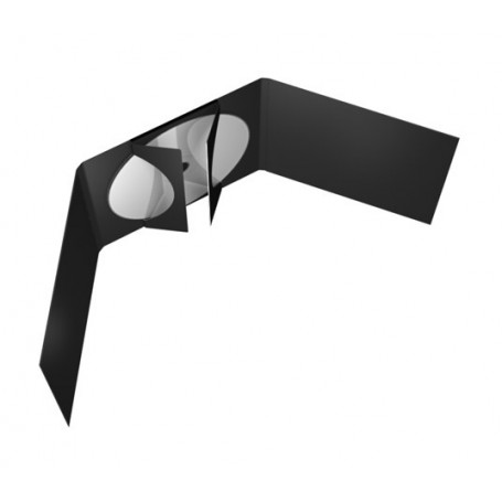 TronPak Fixed CD, schwarz, mattlackiert, 40 Stk.