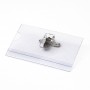 Conference Card Holder with Alligator Clip and Safety Pin