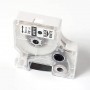 D1 Label Cassette 9 mm, black on white
