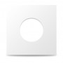 Paper Sleeve for 7" Vinyl, with Center Holes, white, 50 pcs.
