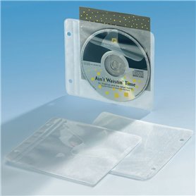 CD Einhefter PP mit Vlies, 25 Stk.