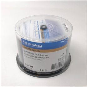 DVD+R 8.5GB INKJET WHITE WATERSHIELD FS, VPE 50 Stk.