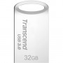Transcend JetFlash 710S Silber, 32 GB USB 3.0 Stick